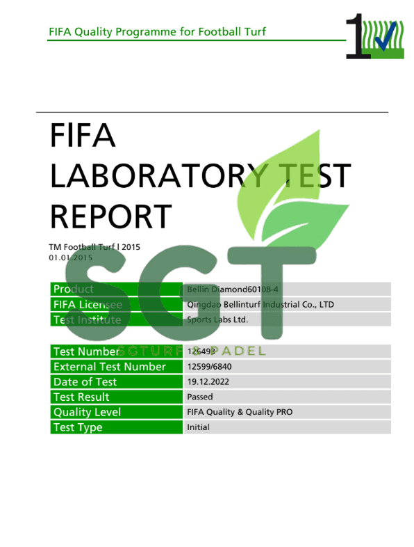 Hasil Uji FIFA Quality